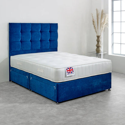 Cambridge Divan Bed With Headboard