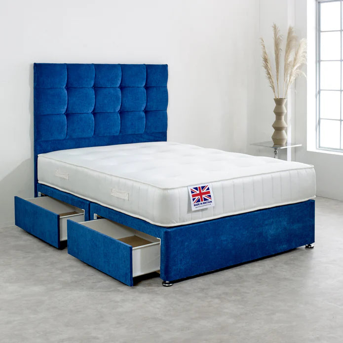 Cambridge Divan Bed With Headboard