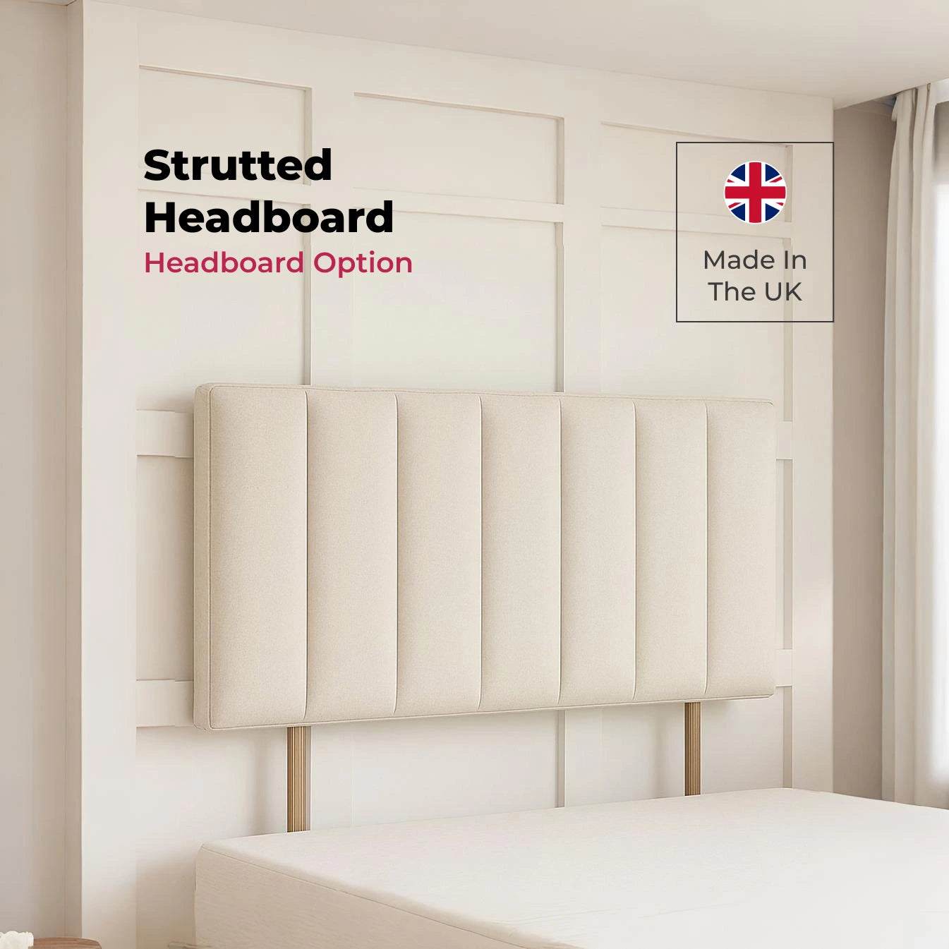 Worcestershire Divan Bed With Headboard